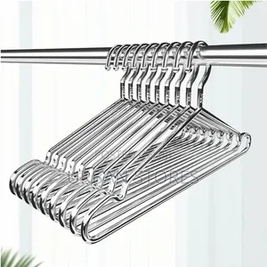 Stainless Steel Hanger 10pcs Pack for Wardrope