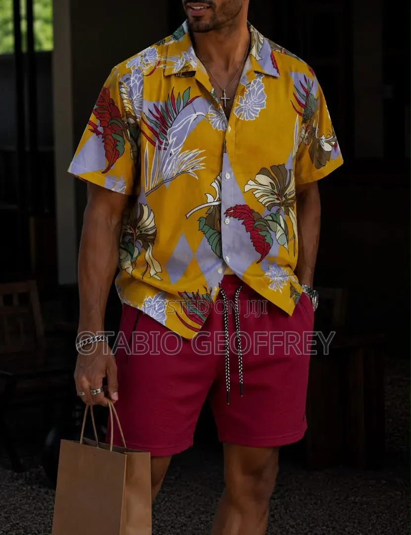 Two Piece Shirts and Shorts