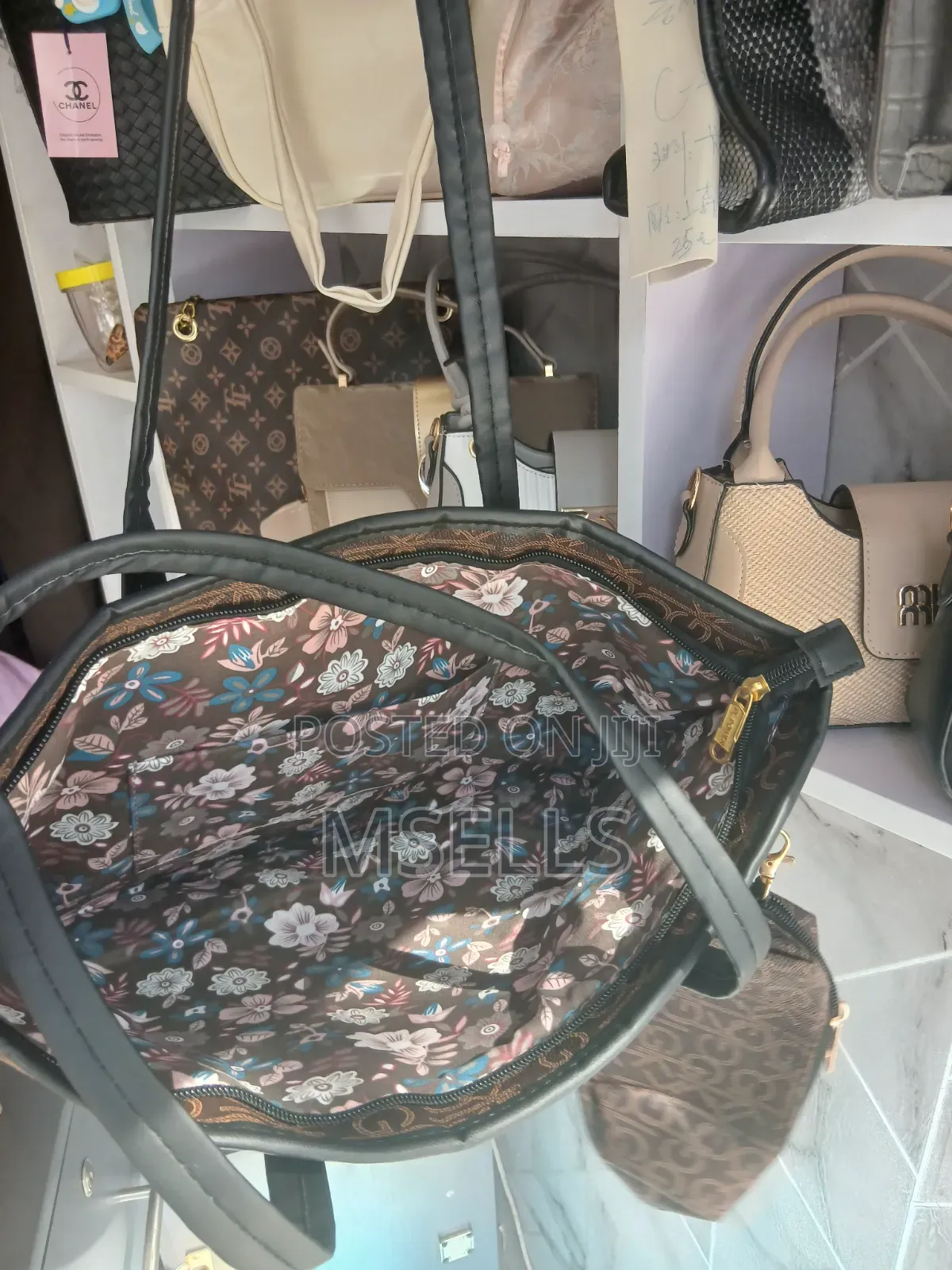 Monogram Tote Bag