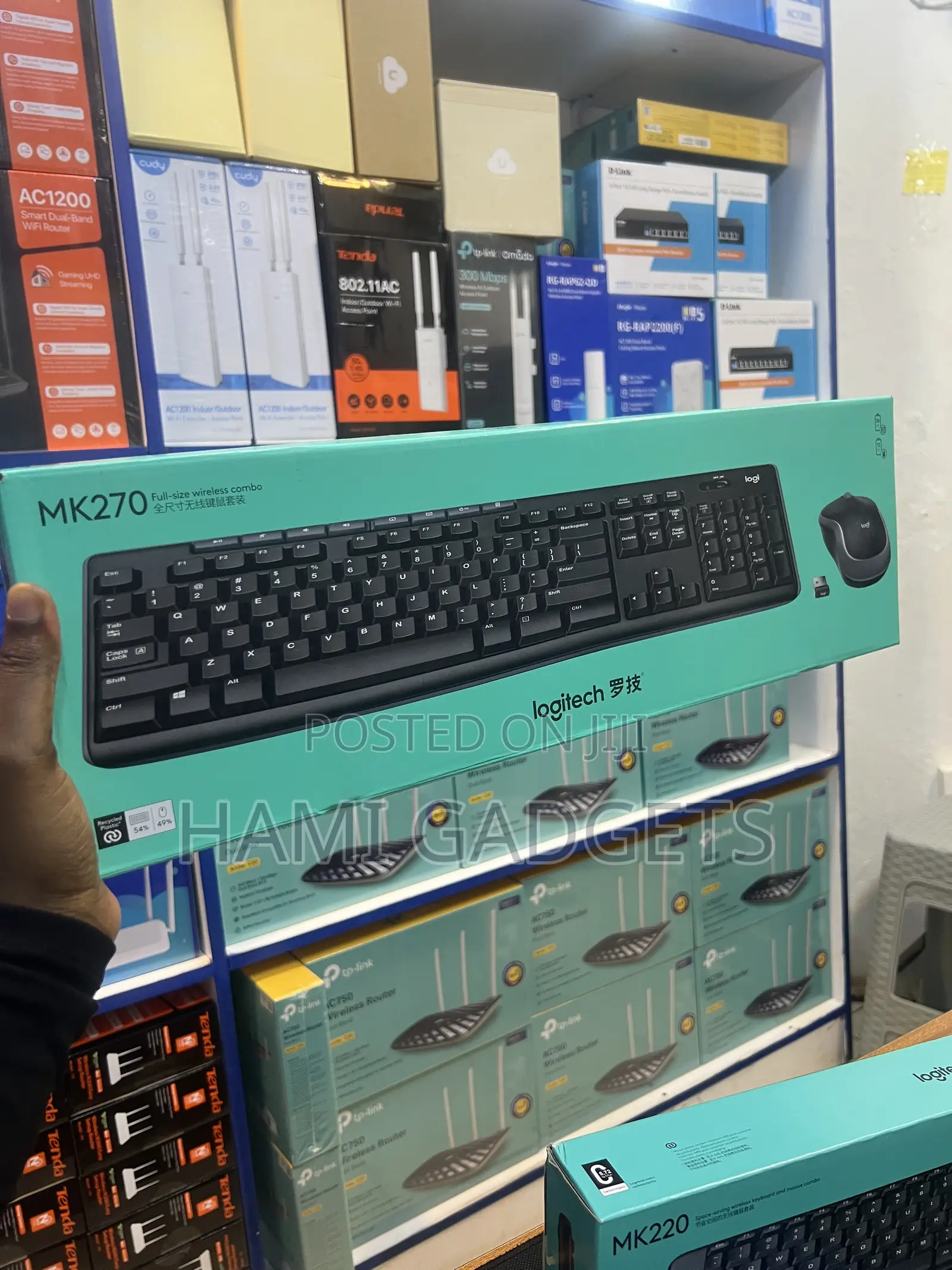 Original Keyboard Logitech Mk270