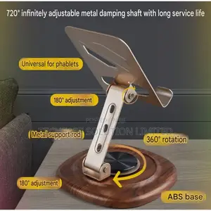 Adjectable Rotating Tablet Phone Holder Aluminum Alloy Folding Stand