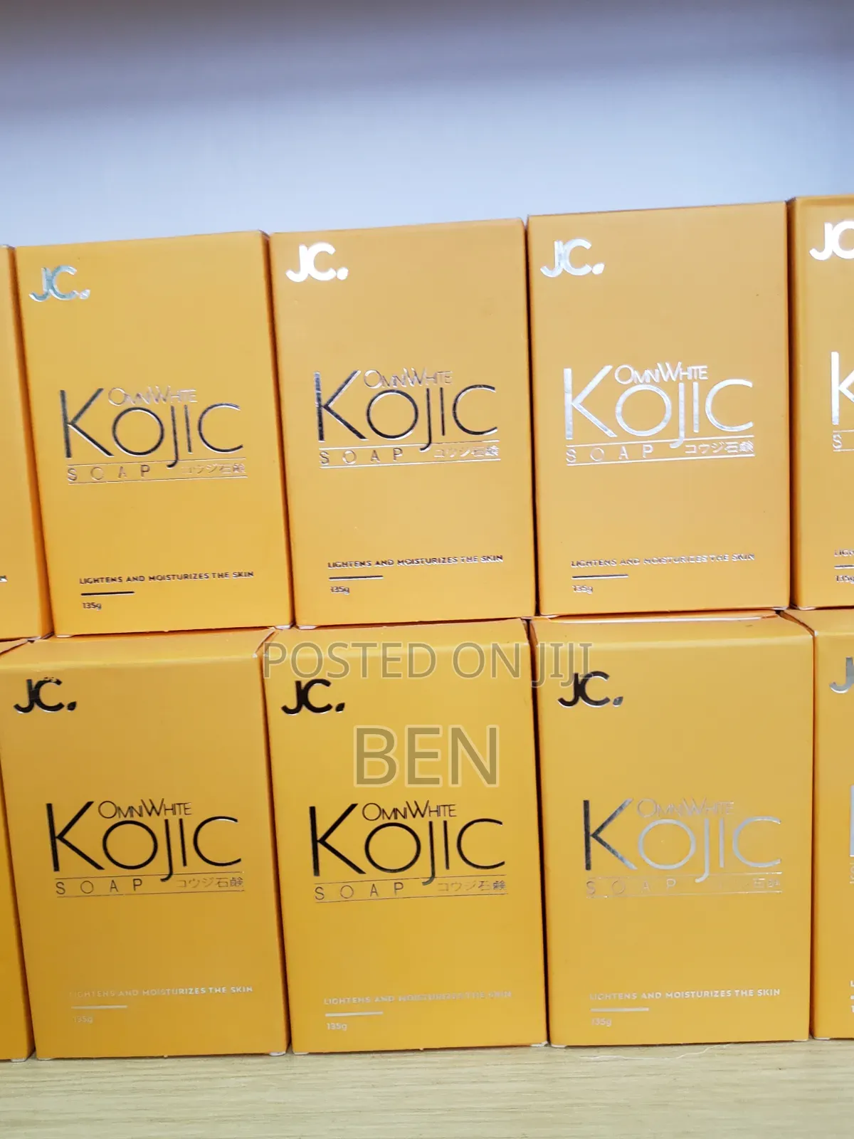 Original Omni White Kojic Soap – Brighten Glow, 135g