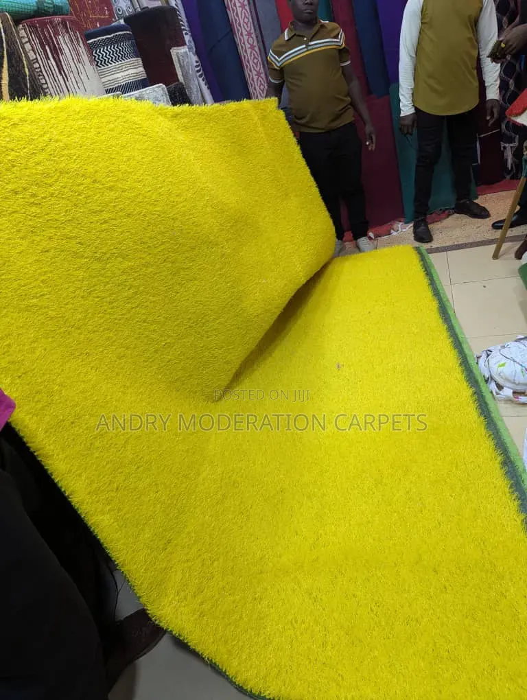Yellow Turf Grass Carpets