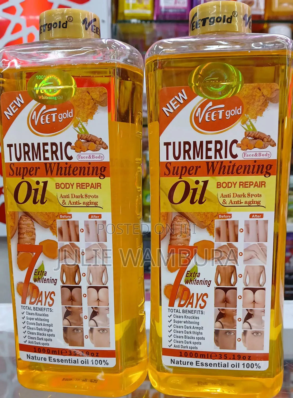Turmeric Super Whitening Oil