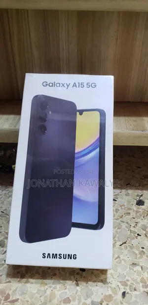 New Samsung Galaxy A15 5G 128 GB Black
