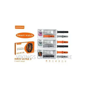Kiqiwear KW 23 Ultra 3 Multi-Function Smartwatch With GPS, Calling
