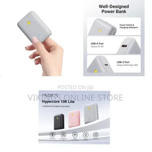VOLTME Hypercore Lite Portable Charger, Slim 10000mAh 5v/3a Fast