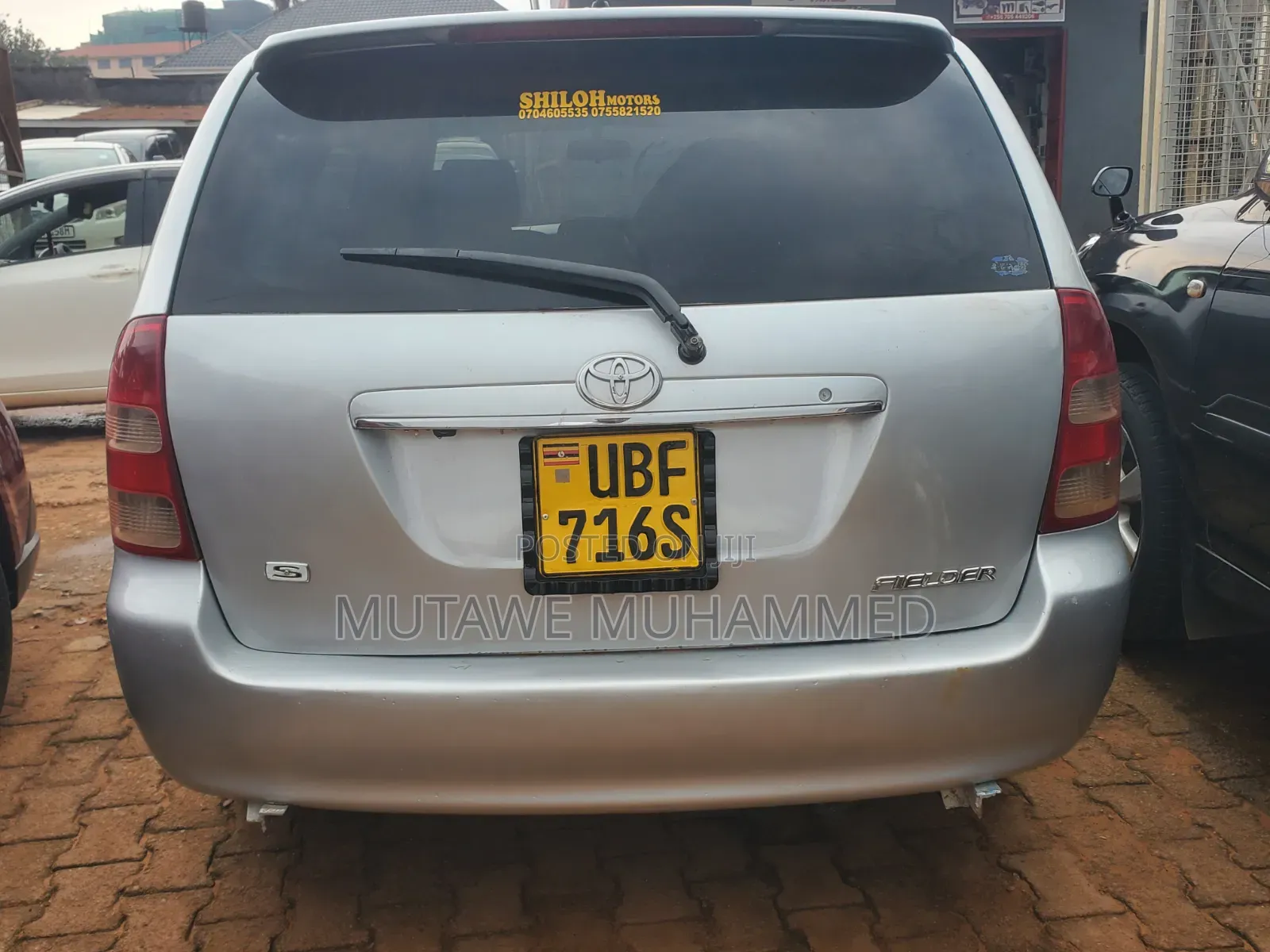 Toyota Corolla Fielder 2007 Silver