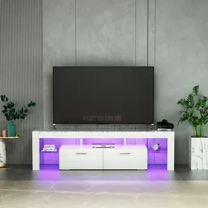 TV Stand With Cable Management | Low TV Table Pay on Delivery
