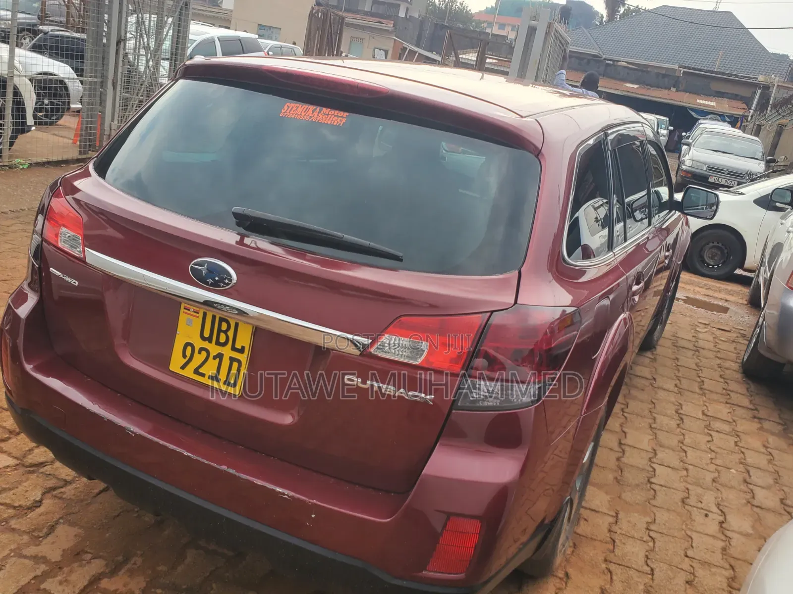 Subaru Outback 2012 Red