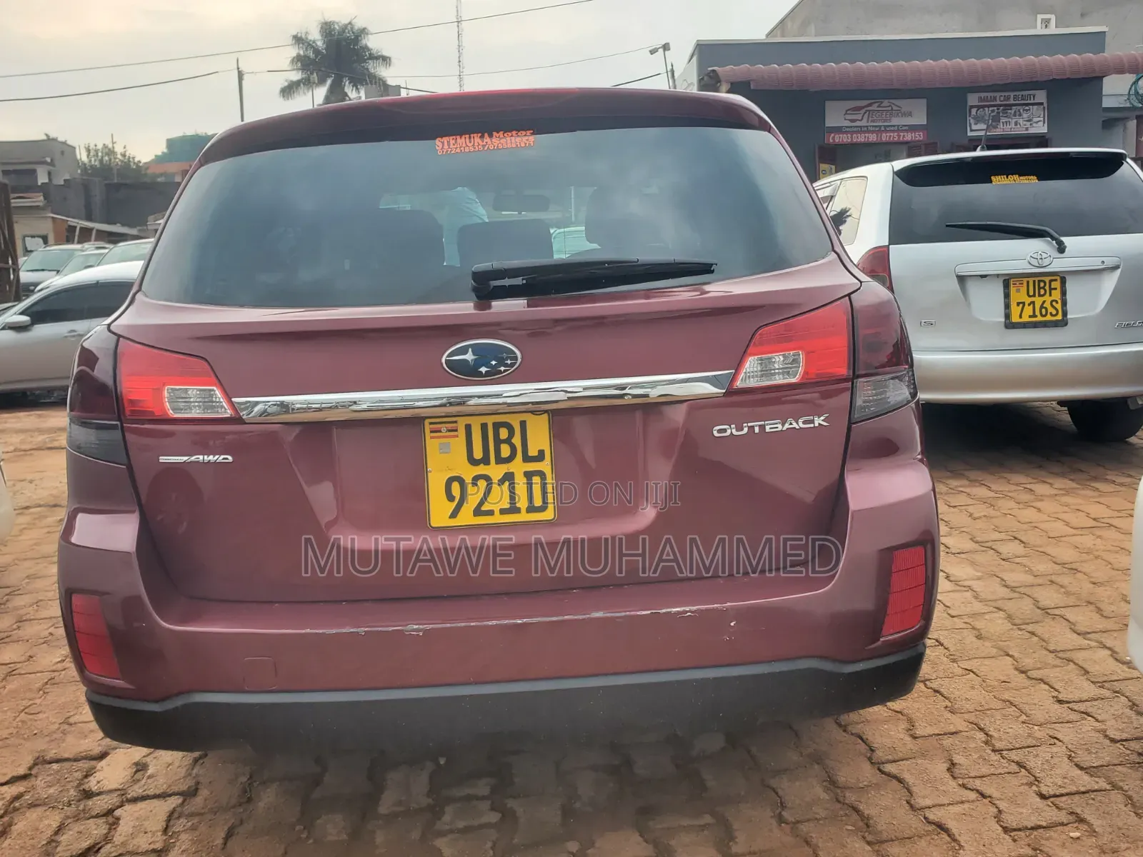 Subaru Outback 2012 Red