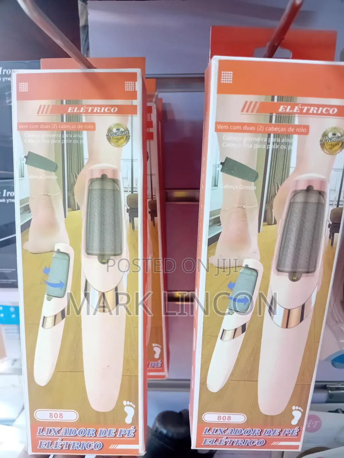 Rechargeable Electric Foot File - Callus Remover Pedicure Wand
