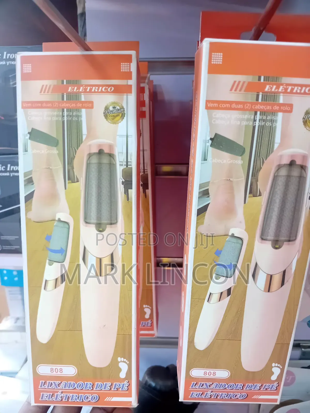 Rechargeable Electric Foot File - Callus Remover Pedicure Wand