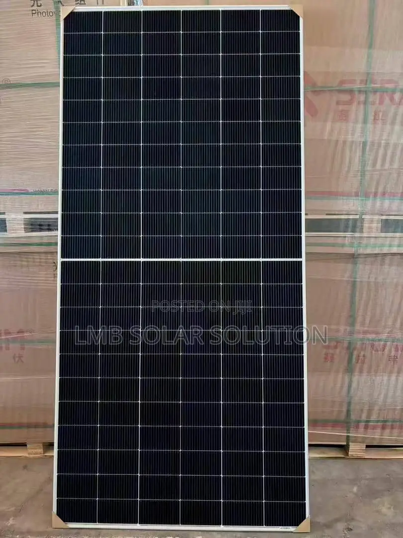 Bi-Facial Solar Panel 610Watts