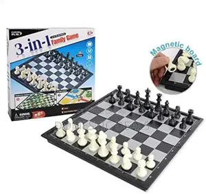 Family Game Chess Snake and Ladder Ludo Catur Magnetic Board