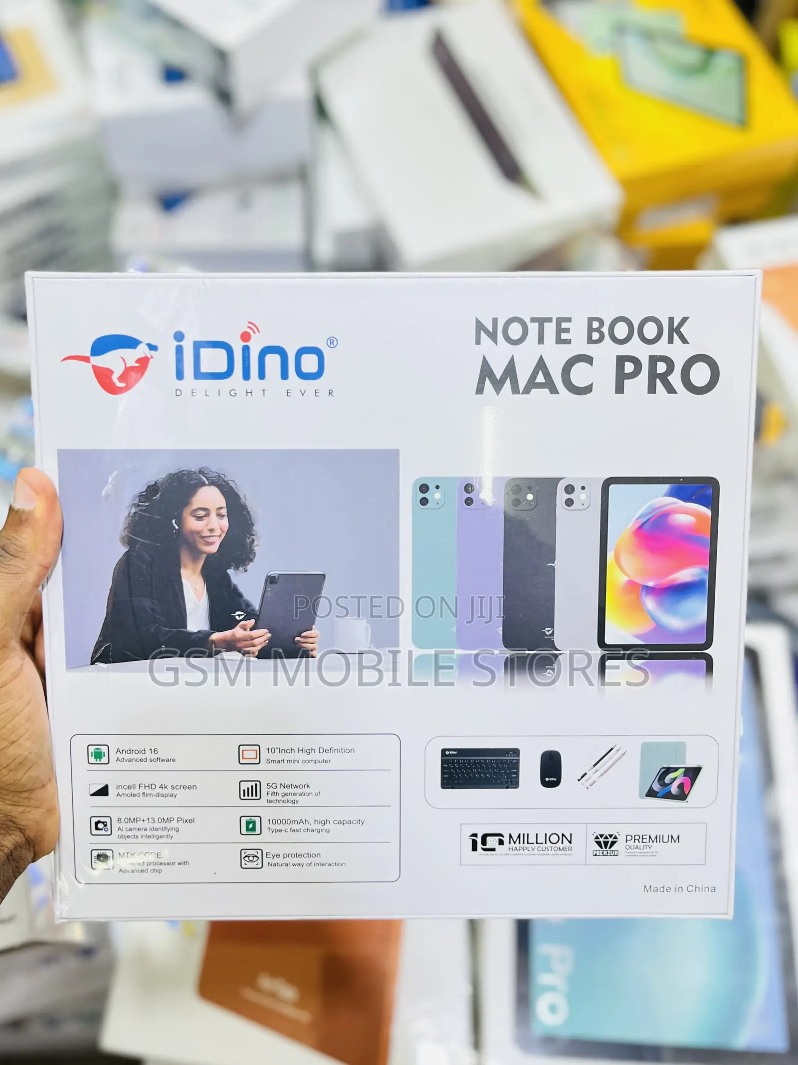 New Idino Notebook Mac Pro 512 GB Black