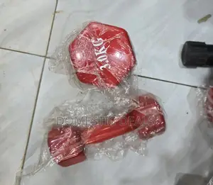 3.0 Kg Vinyl or Rubber-Coated Hex Dumbbells