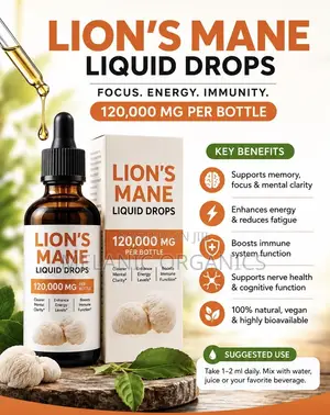 Lion’s Mane Liquid Drops