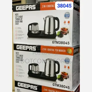 1.7L Geepas 2 in 1 Digital Tea Maker (Model GTM38045)