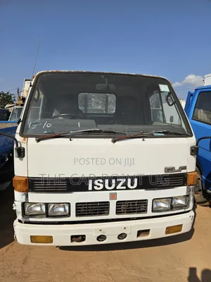 Isuzu Elf Truck Low Bed White