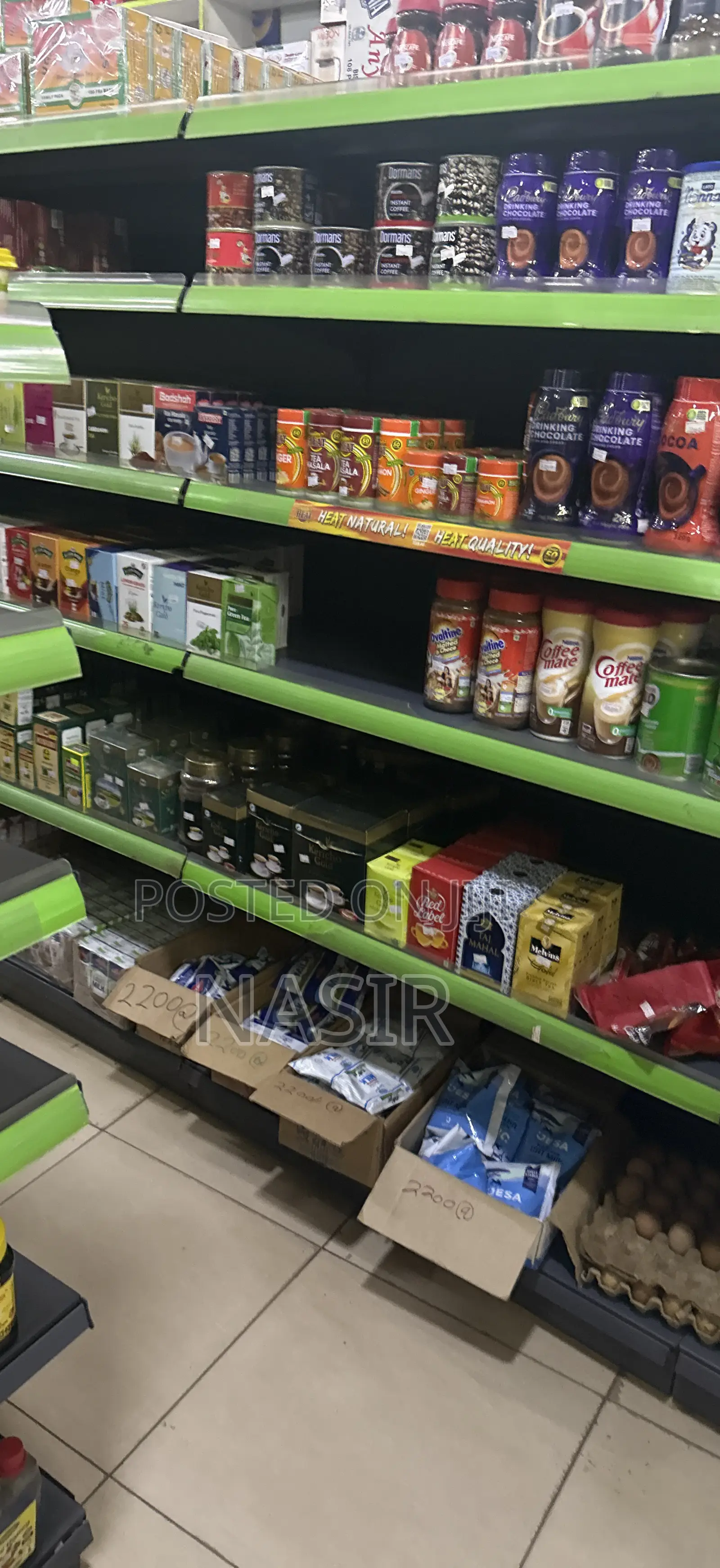 Super Market Shelves