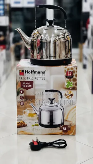 8-Litre Big Electric Kettle Hoffmans Hm-2549 – Efficient and Reliable