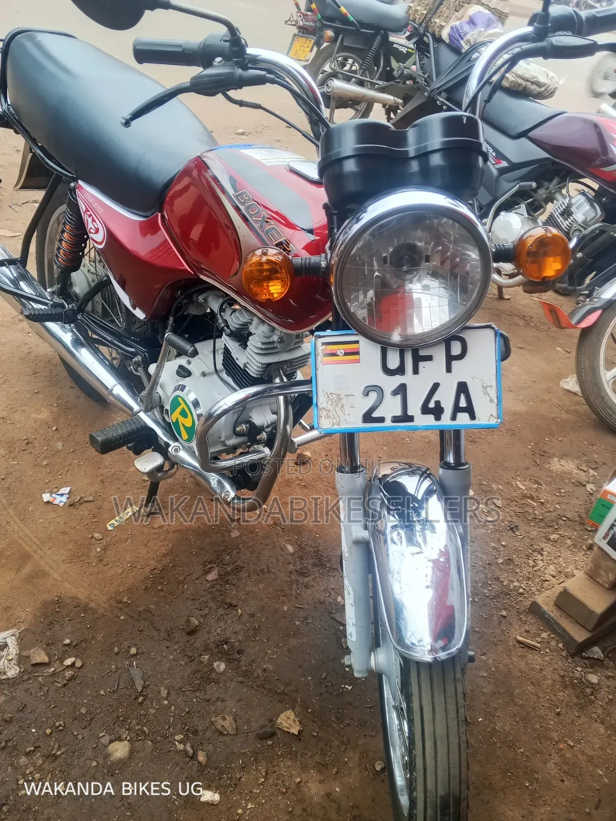 Bajaj Boxer 100 2023 Red