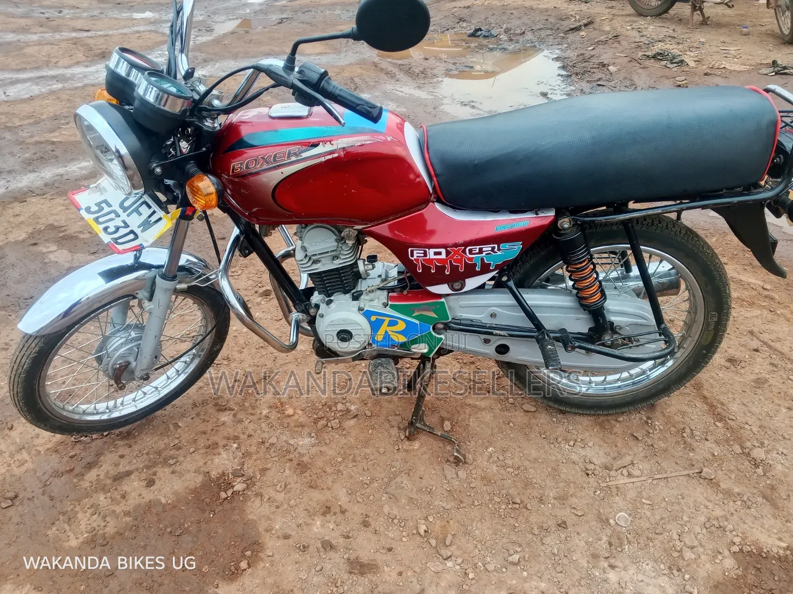 Bajaj Boxer 100 2023 Red
