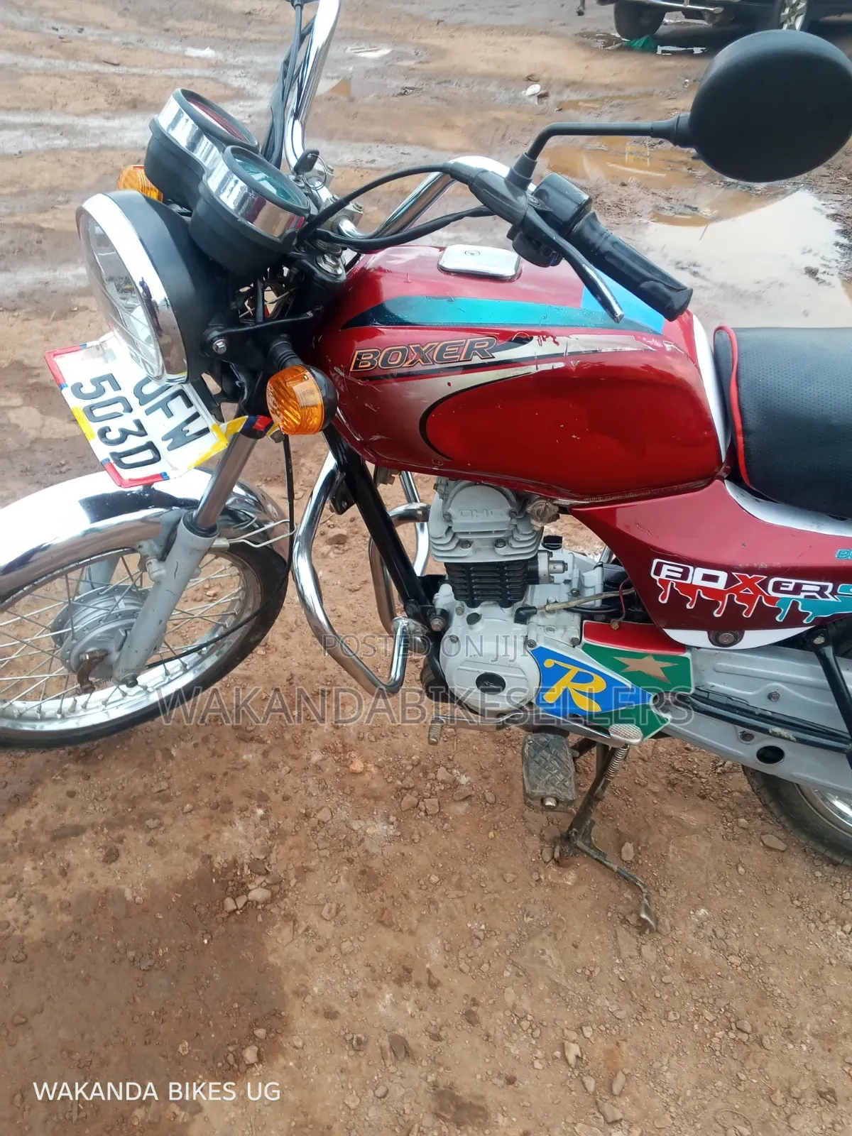 Bajaj Boxer 100 2023 Red