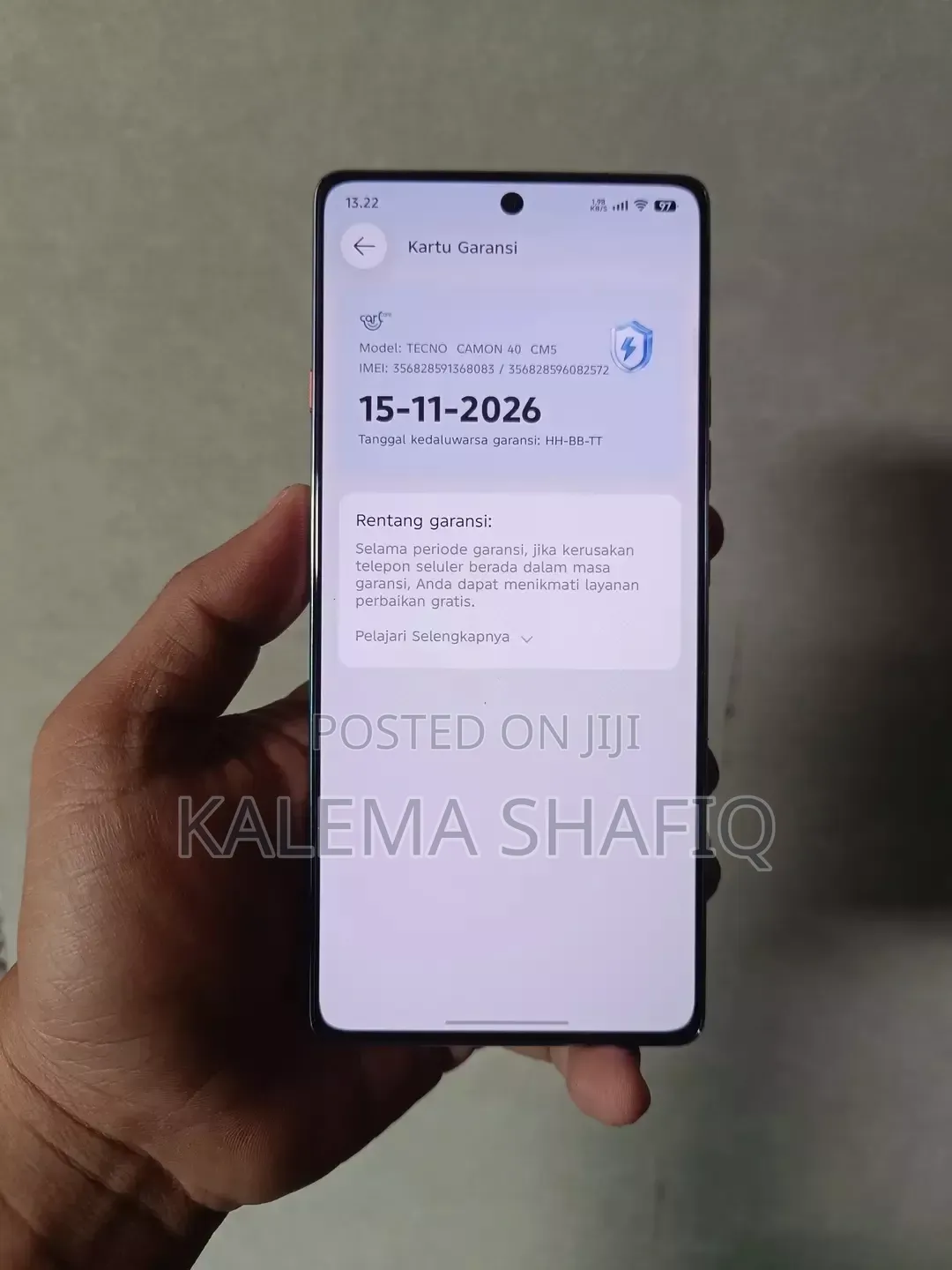 New Tecno Camon 40 Pro 5G 256 GB Green