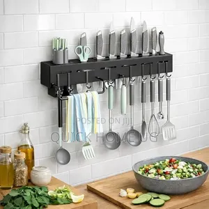 Kitchen Shelf Wallmount Knife Holder,Cutlery Holder
