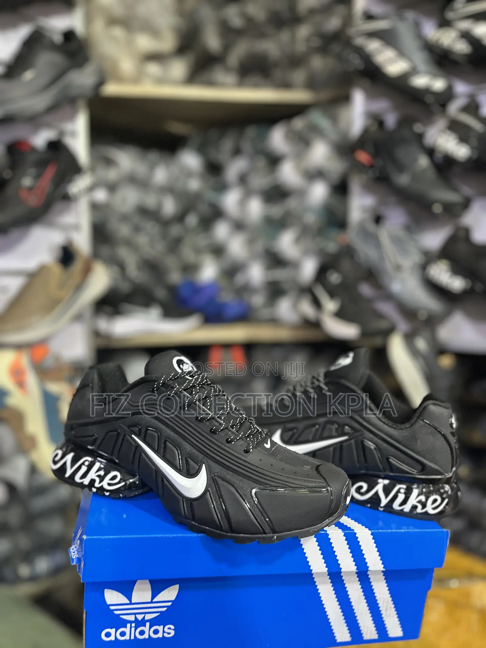 Nike Shox TL Black White Sneakers