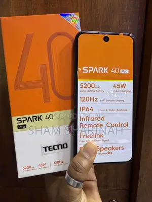 New Tecno Spark 40 256 GB Black