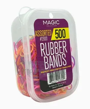 Hair Elastic Rubber Bands Coloured 500pieces