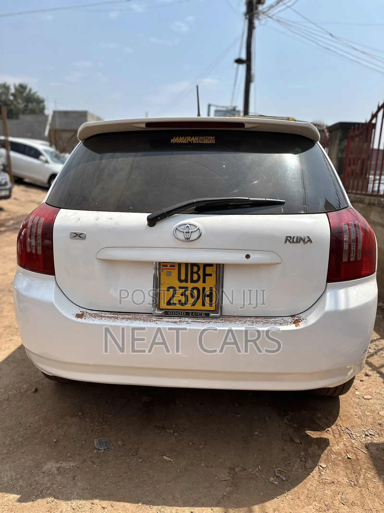 Toyota Corolla RunX 2005 White