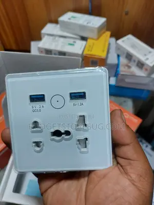 Smart Power Socket With 2 Universal Plug