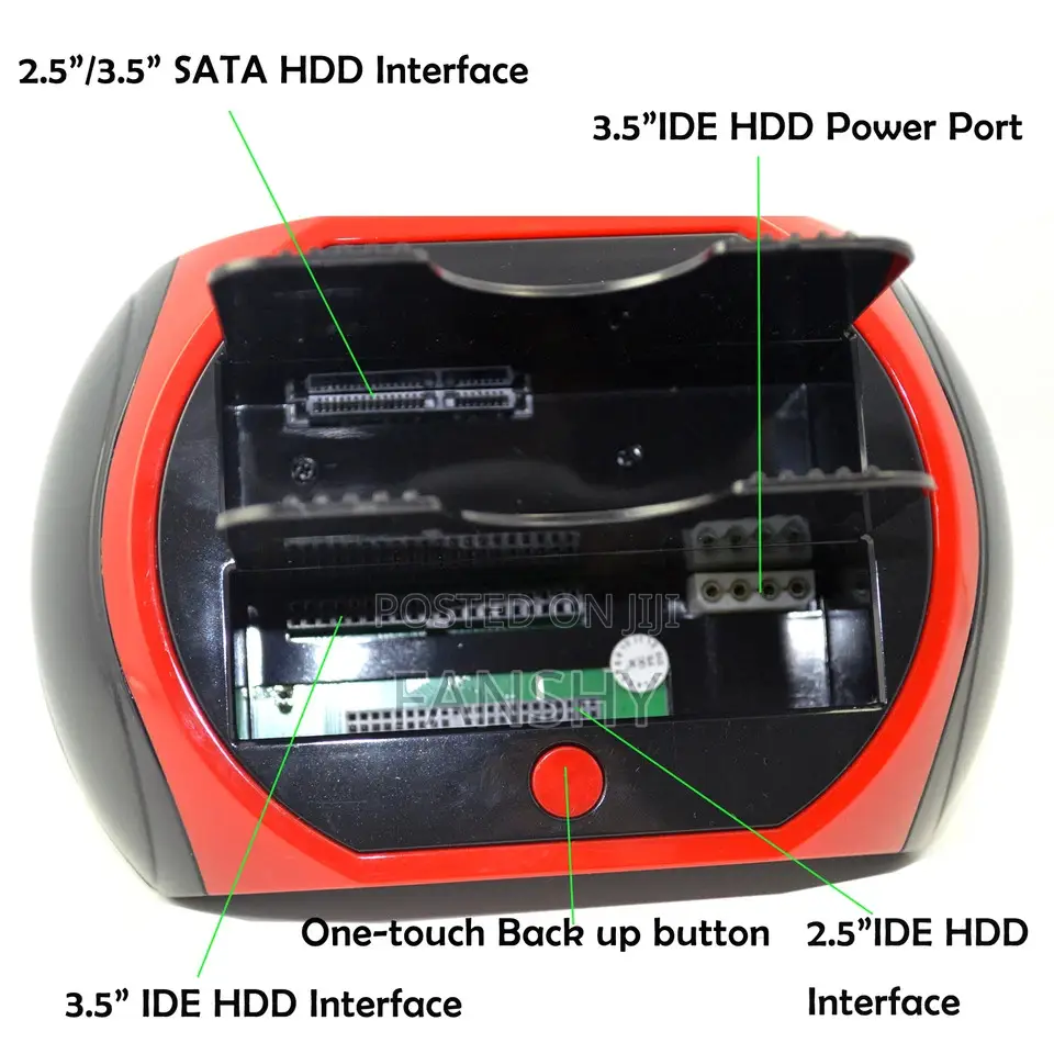 Original Hard Drive Docking Station Dual Bay USB 3.0