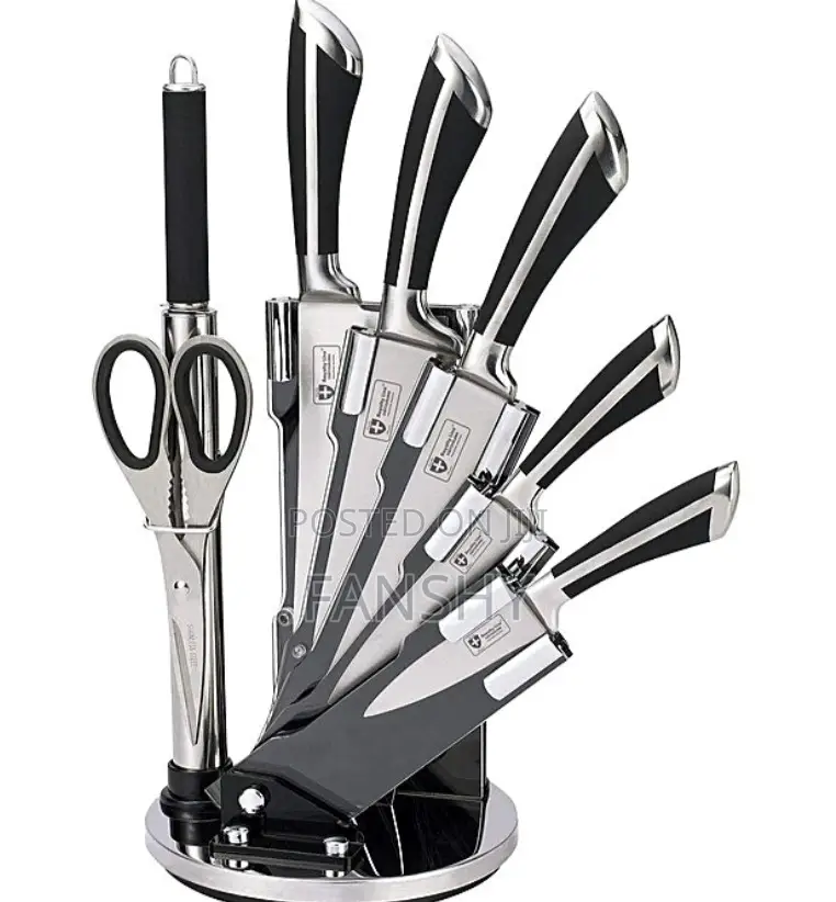 9 Piece Kitchen Knife Set