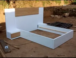 5x6 Wooden Bed With Side Cabinets | Storage Bed Free Install 