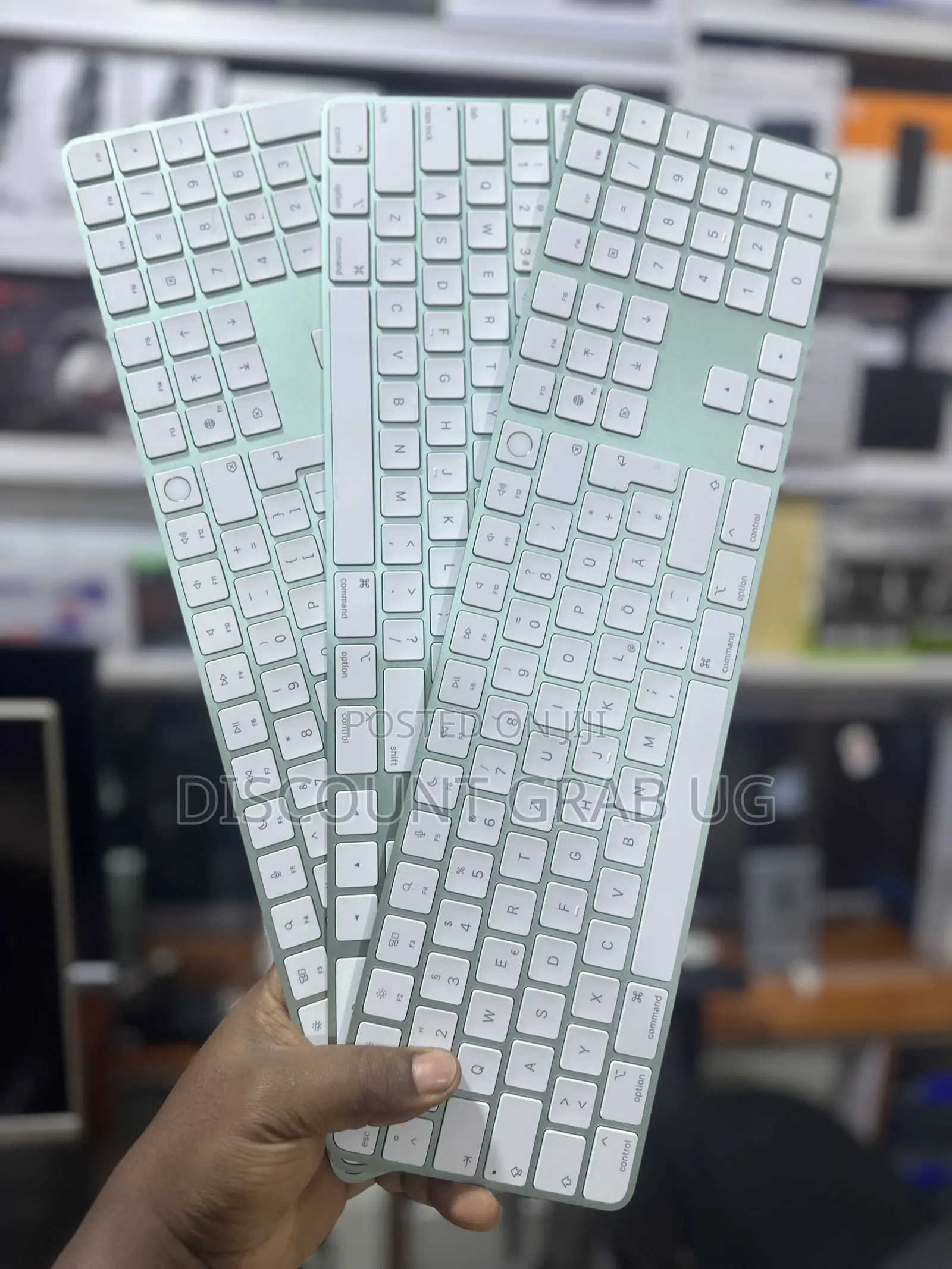 Apple Magic Keyboard 2 Numeric With Fingerprint Blue