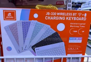 JEQANG JB-330 Wireless BT Charging Keyboard.