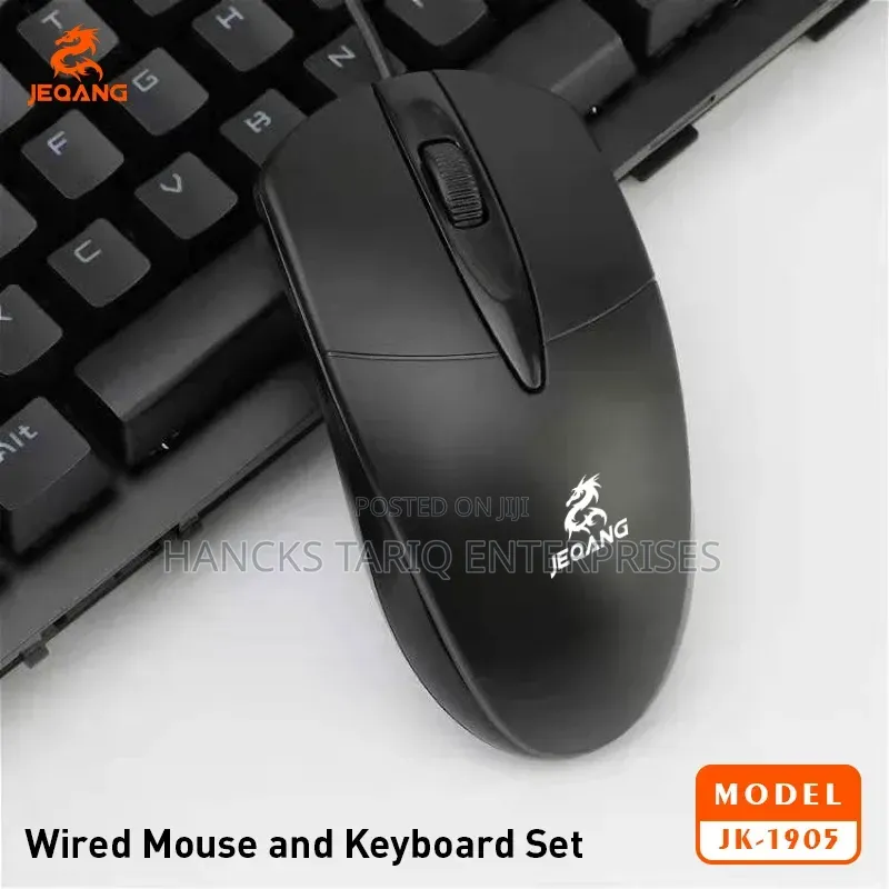JEQANG JW-8100 2.4G Wireless Keyboard and Mouse Set.