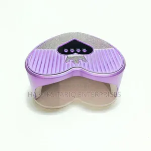 Heart-Shaped UV/LED Nail Lamp (Gel Nail Curing Light).