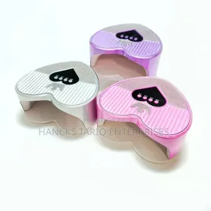 Heart-Shaped UV/LED Nail Lamp (Gel Nail Curing Light).