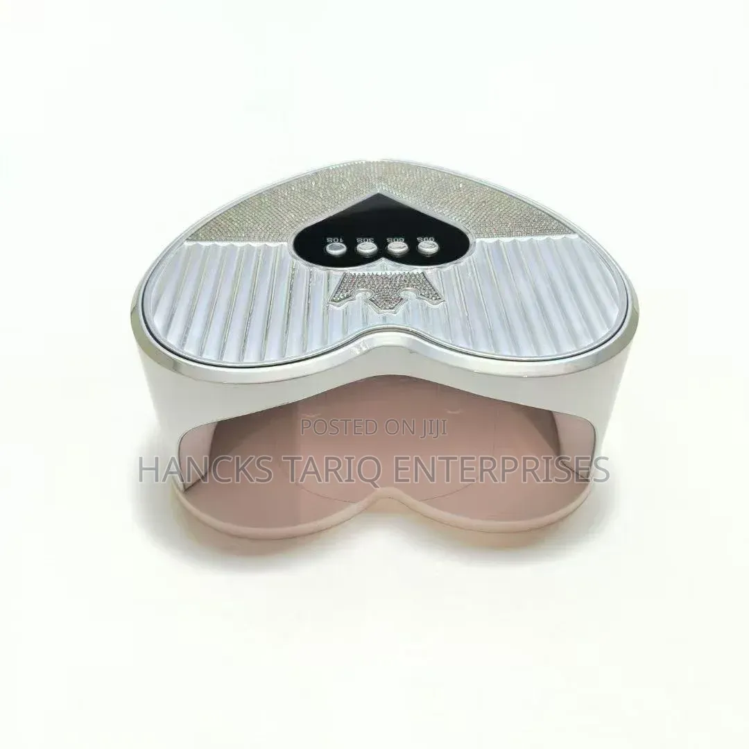 Heart-Shaped UV/LED Nail Lamp (Gel Nail Curing Light).