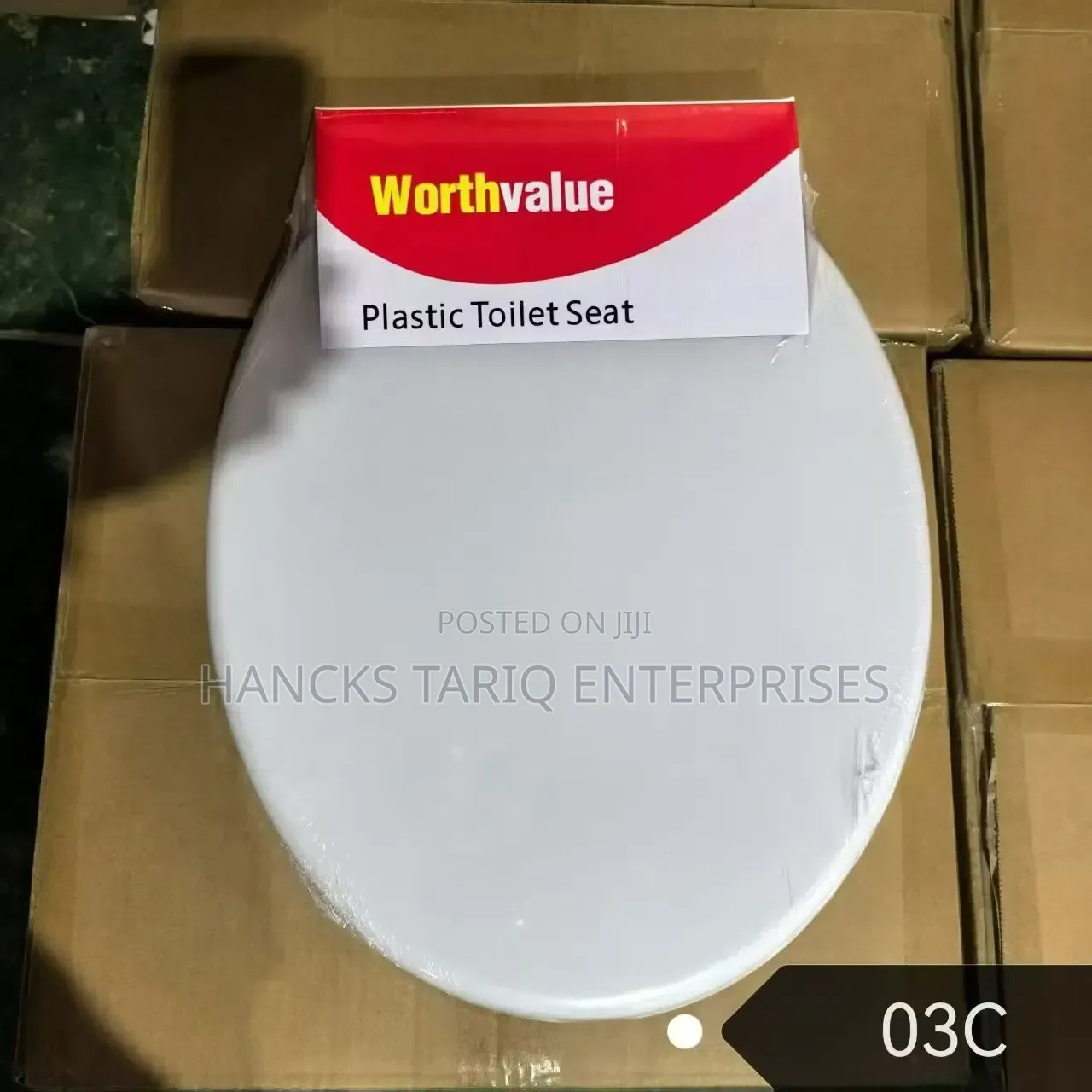 Worthvalue Plastic Toilet Seat.
