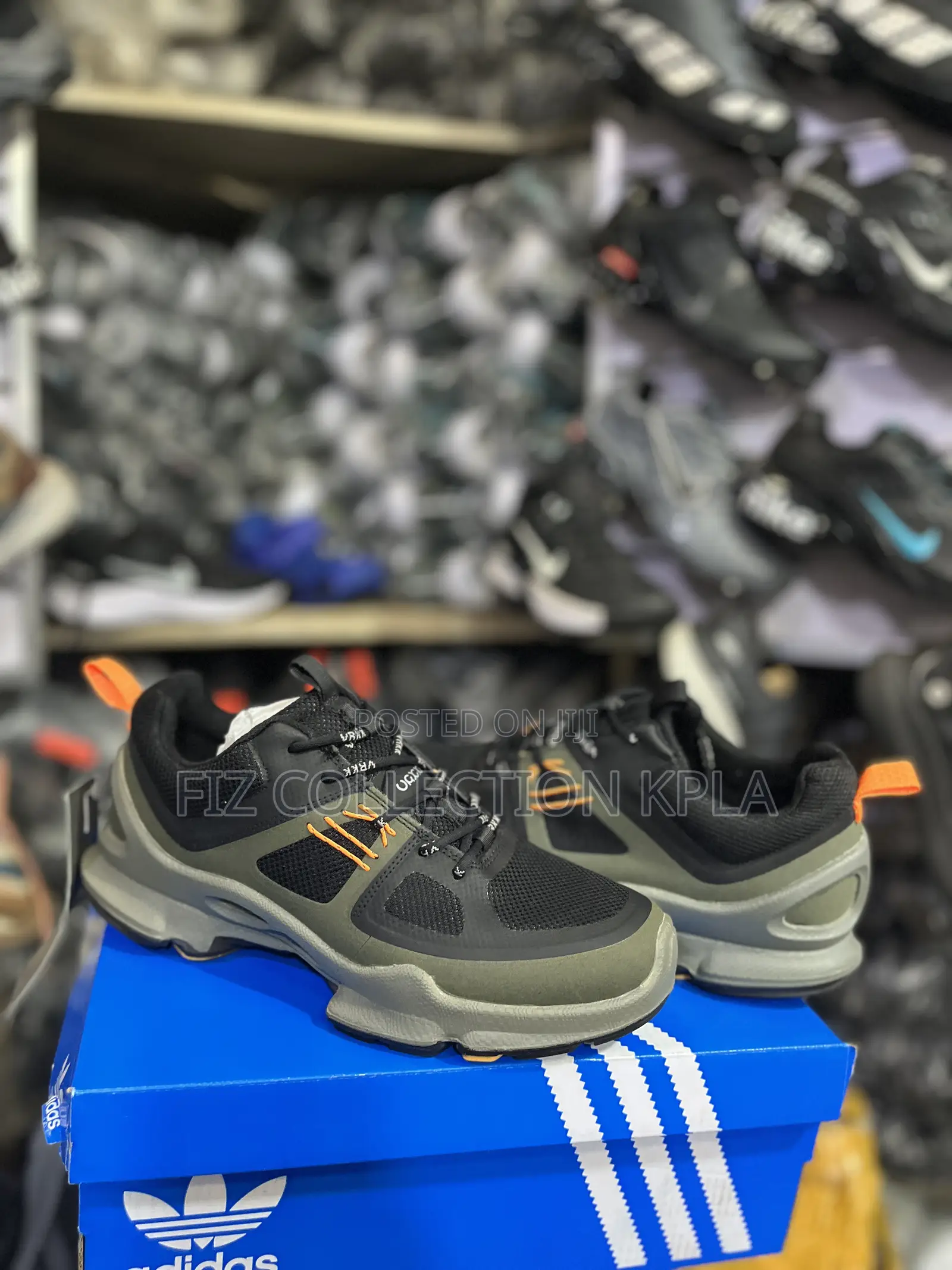 Original ECCO Biom C-Trail Hiking Shoes Olive Black