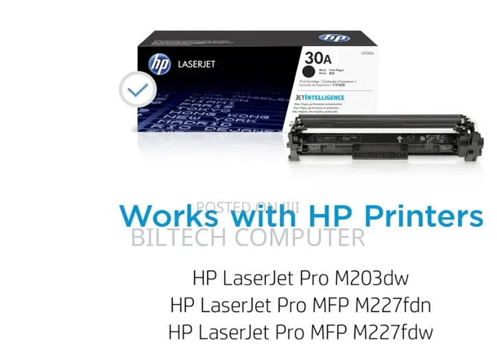 HP 30A Black Toner Cartridge