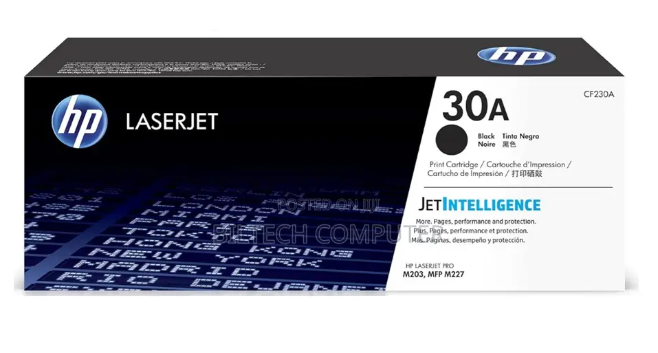 HP 30A Black Toner Cartridge