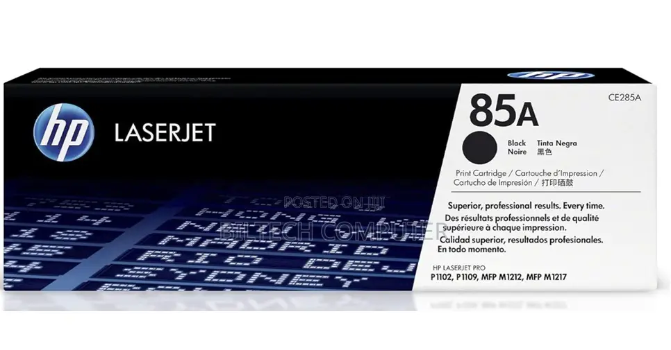 HP 85A Black Toner Cartridge